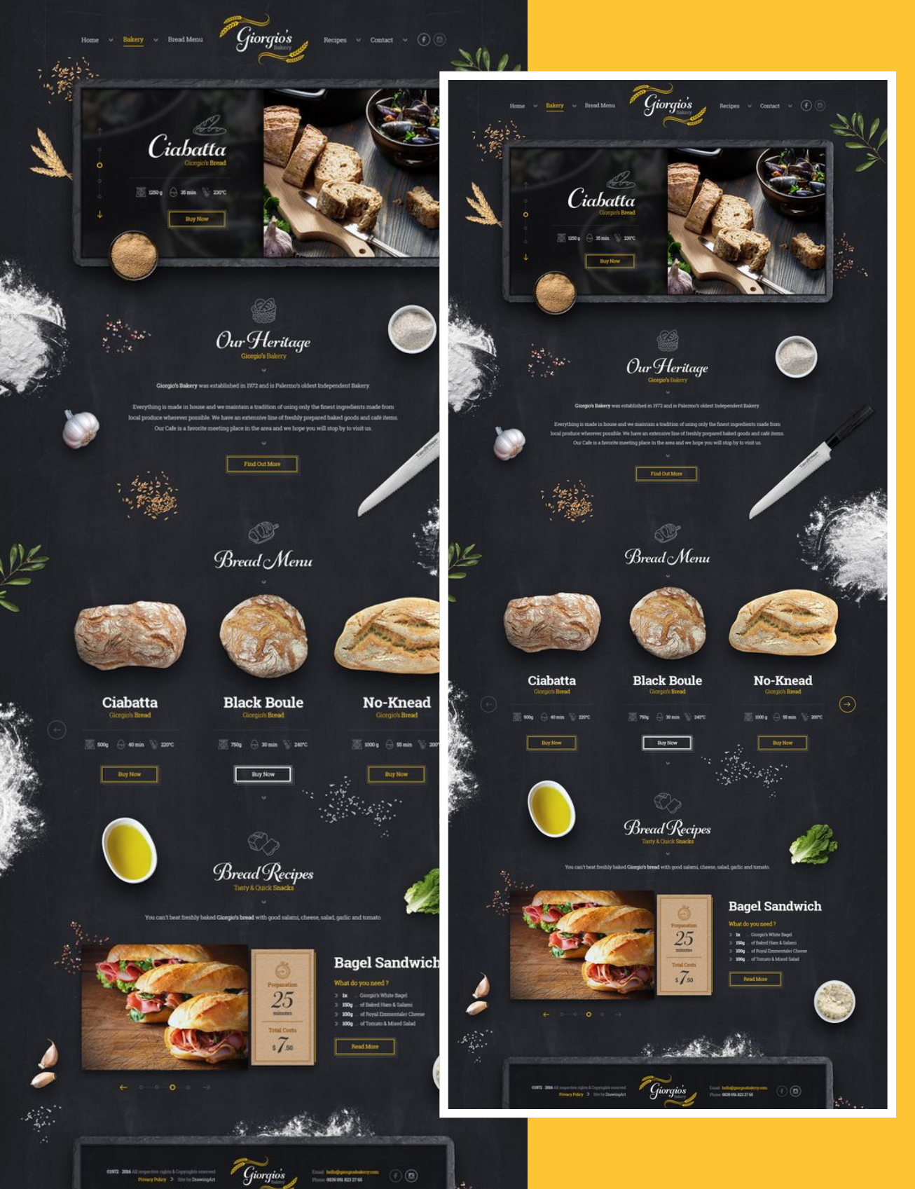 Bakery Website